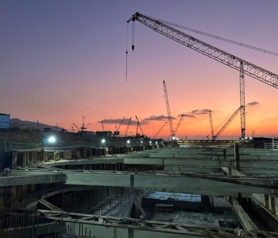 Large Scale Lateral Support Construction